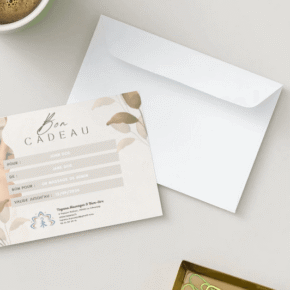 Bon cadeau pour un massage - 1h30